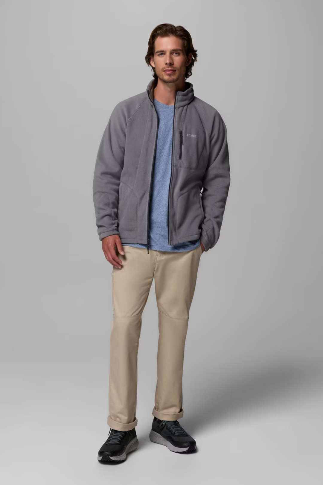 Columbia Fast Trek II full-zip Fleece | City Grey