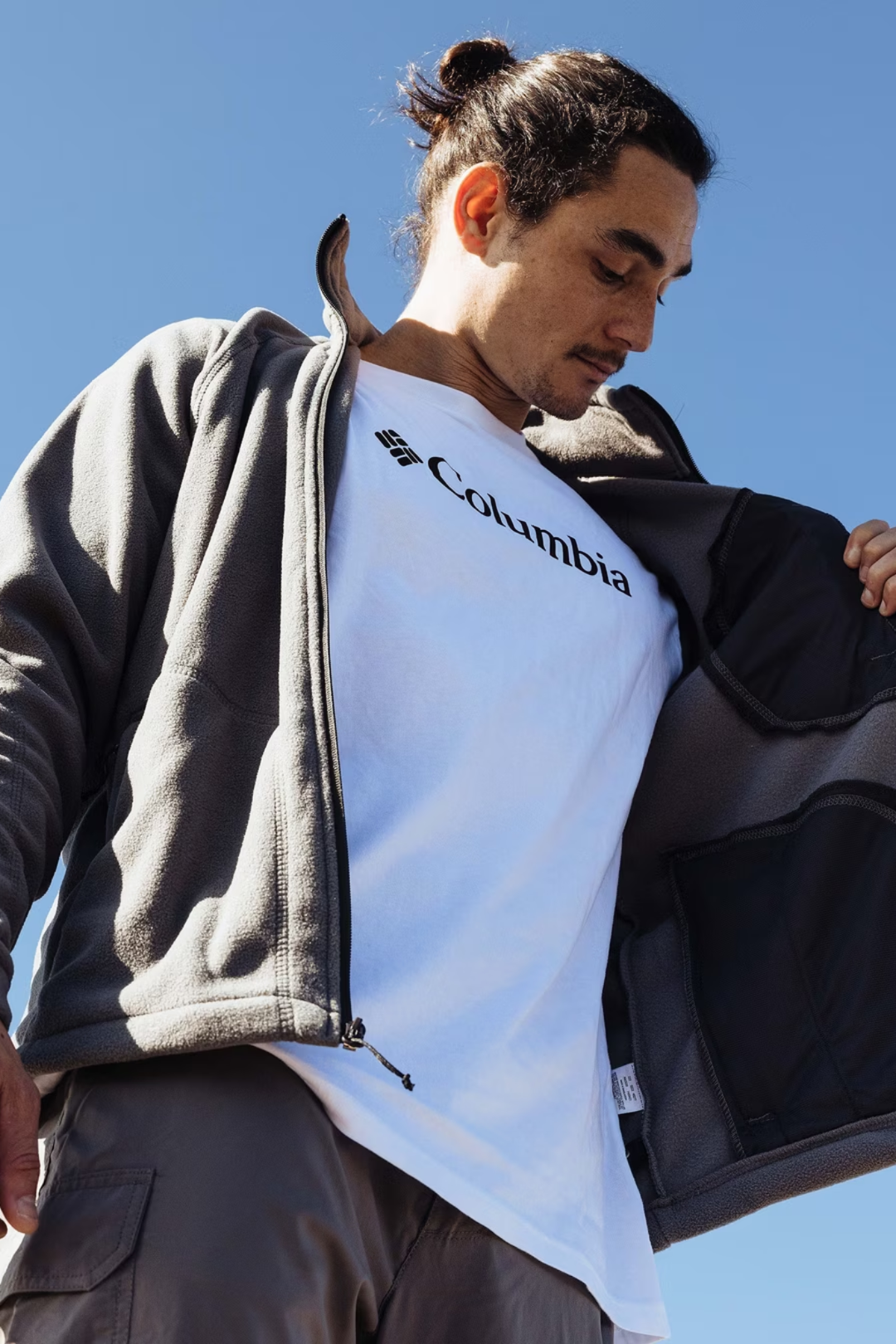 Columbia Fast Trek II full-zip Fleece | City Grey