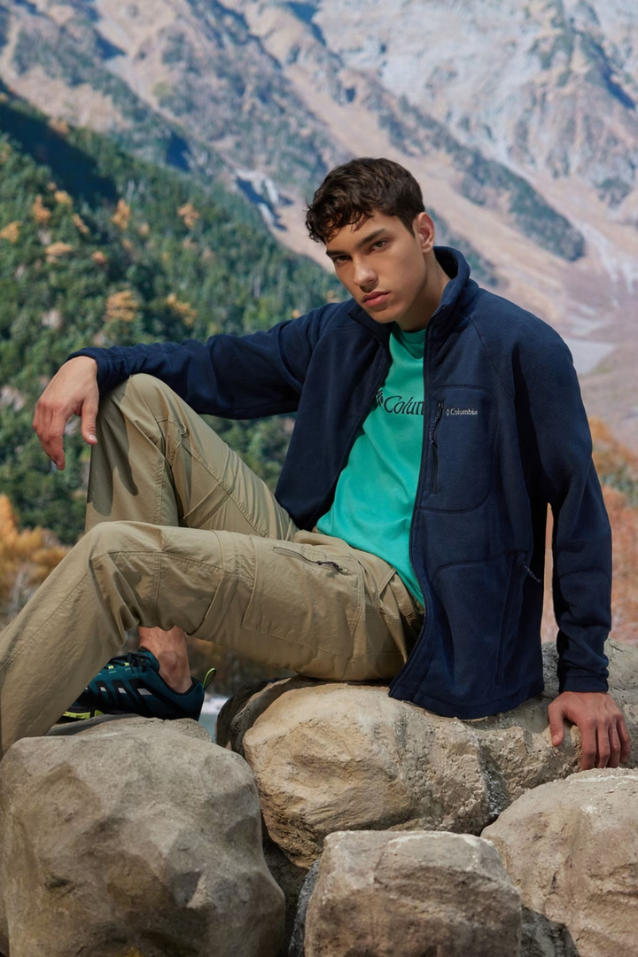 Columbia Fast Trek II full-zip Fleece | Collegiate Navy