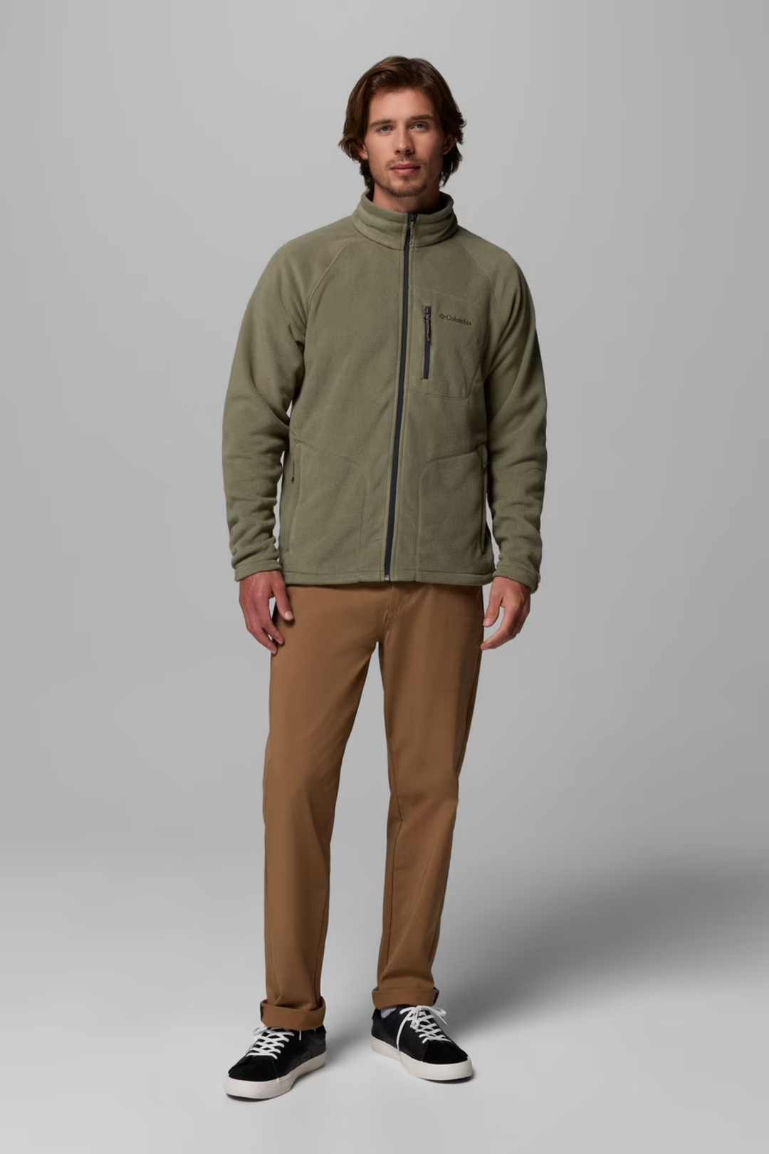 Columbia Fast Trek II full-zip Fleece | Stone Green