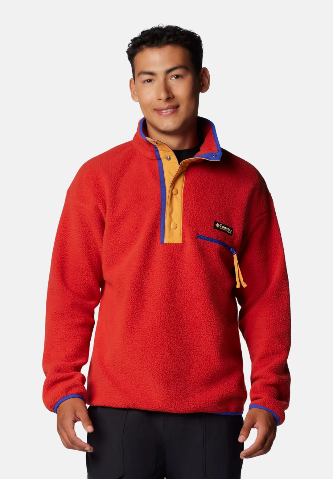 Columbia Helvetia Half Snap Fleece | Sail Red