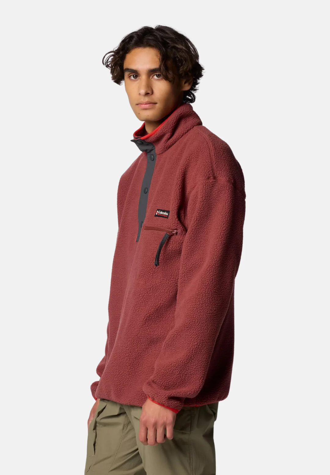 Columbia Helvetia Half Snap Fleece | Spice