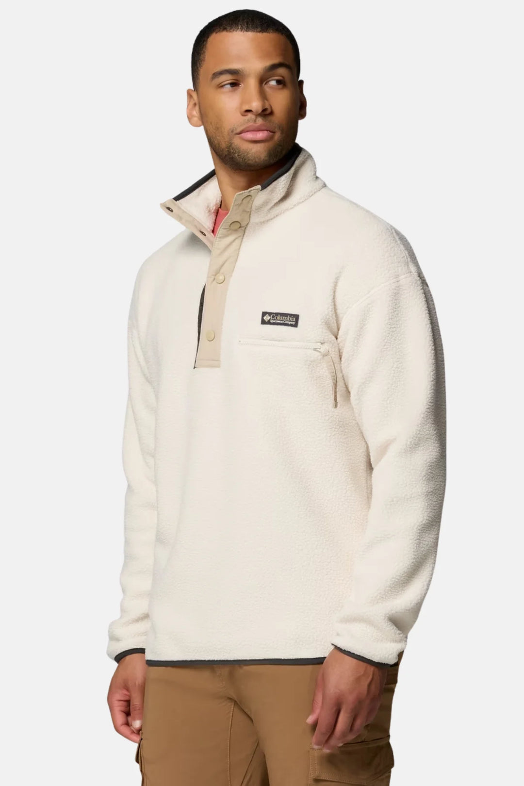 Columbia Helvetia™ II Half Snap Fleece | Chalk