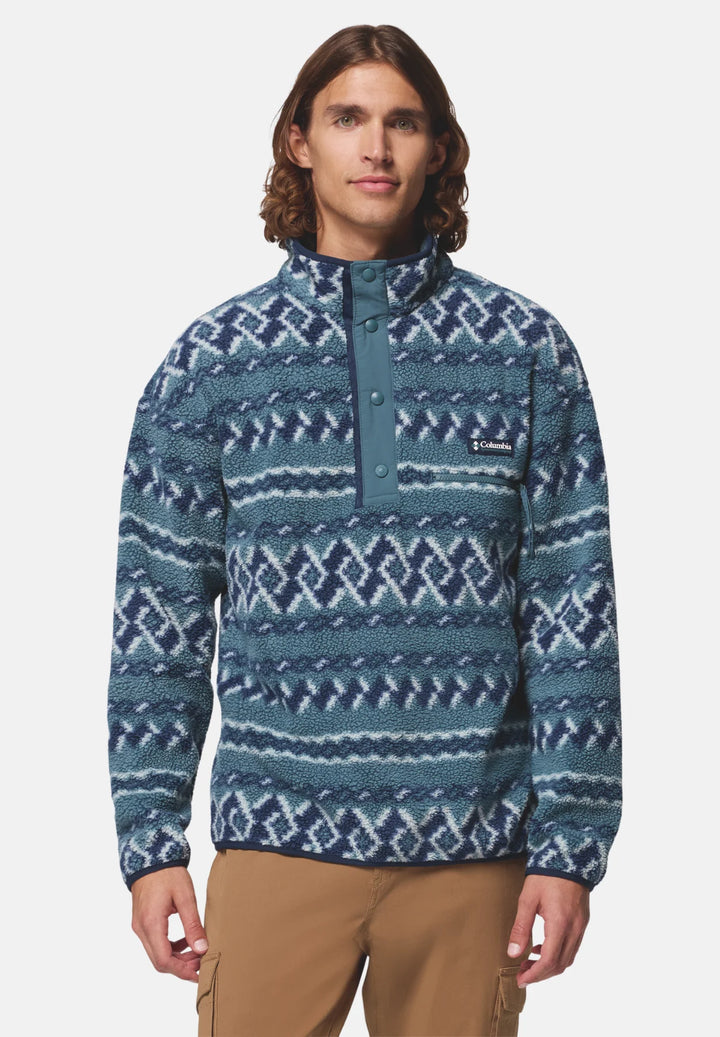 Columbia Helvetia™ II Printed Half Snap Fleece | Everblue KnitKnot