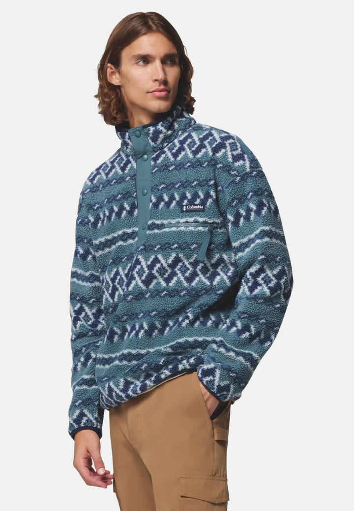 Columbia Helvetia™ II Printed Half Snap Fleece | Everblue KnitKnot