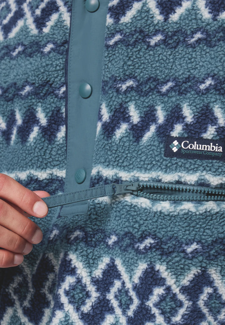 Columbia Helvetia™ II Printed Half Snap Fleece | Everblue KnitKnot