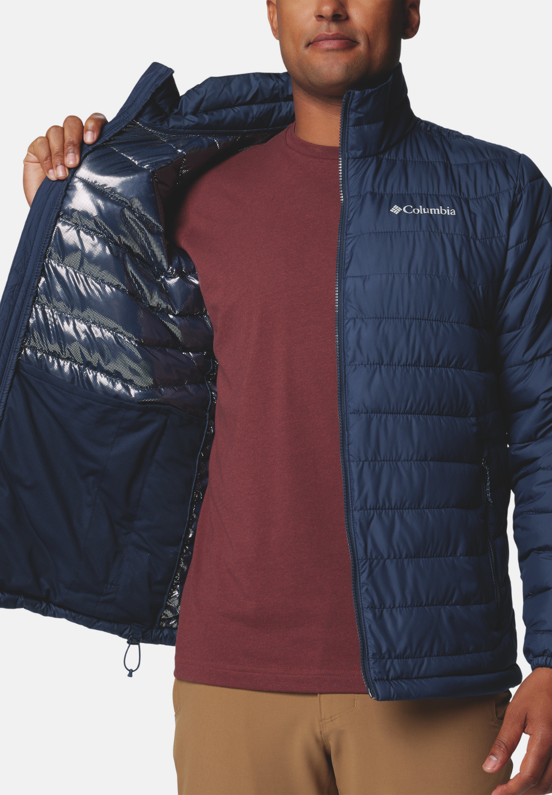 Columbia Powder Lite II Jacket | Collegiate Navy