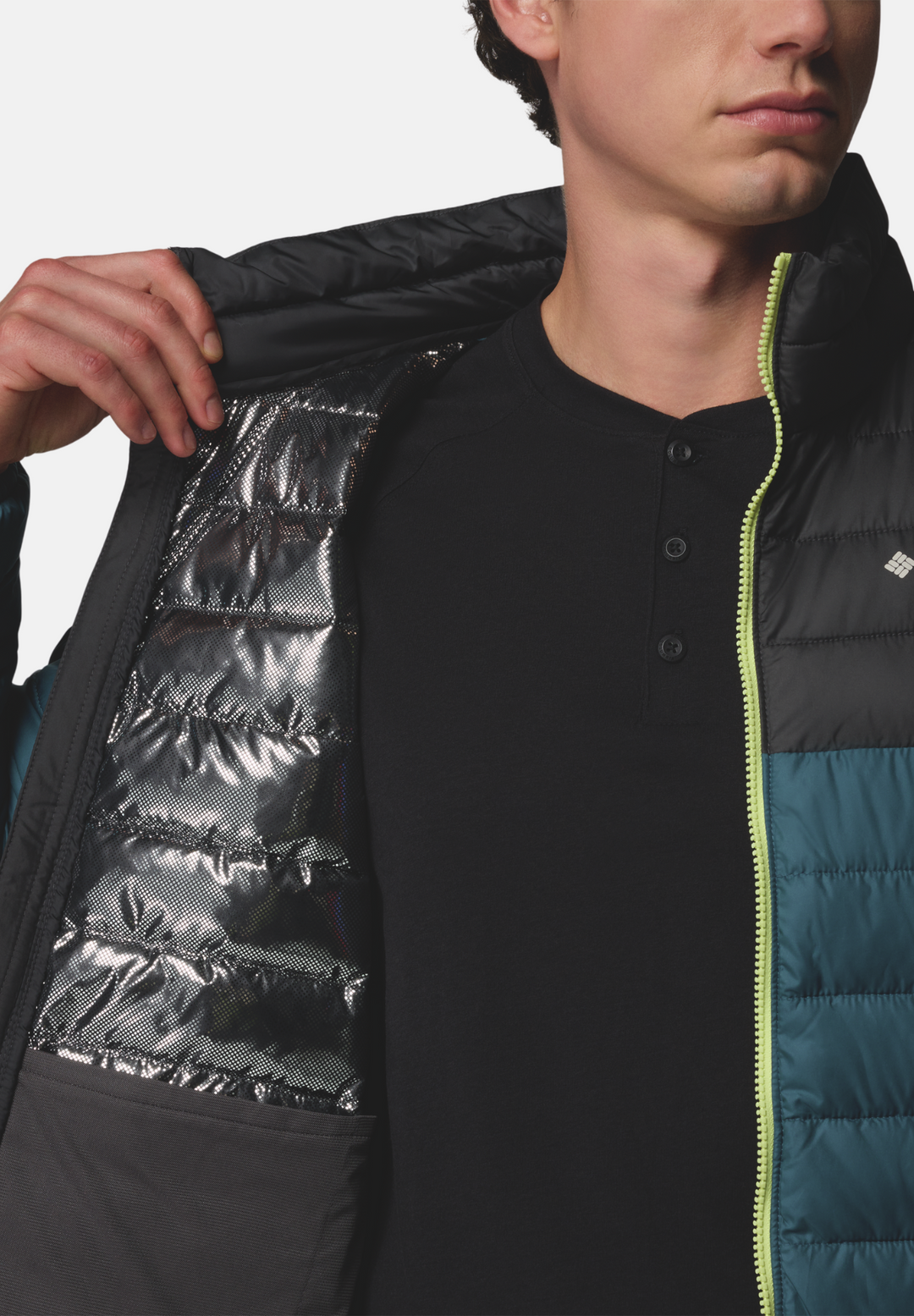 Columbia Powder Lite II Jacket | Everblue, Shark