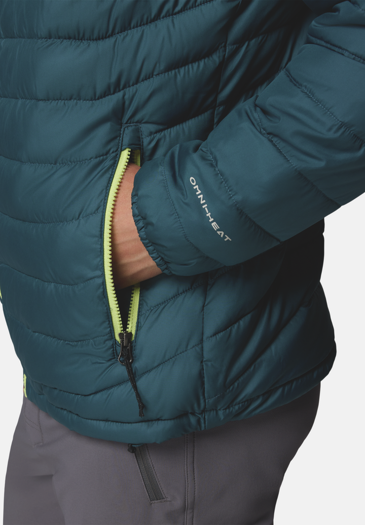 Columbia Powder Lite II Jacket | Everblue, Shark