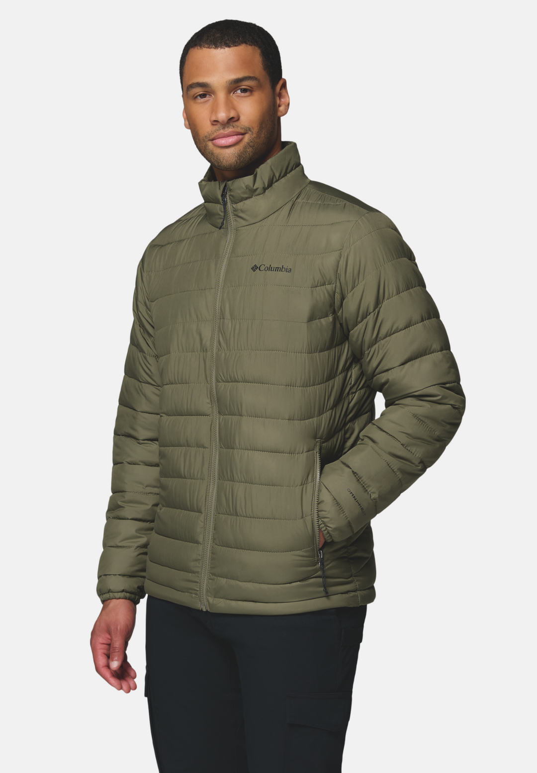 Columbia Powder Lite II Jacket | Stone Green