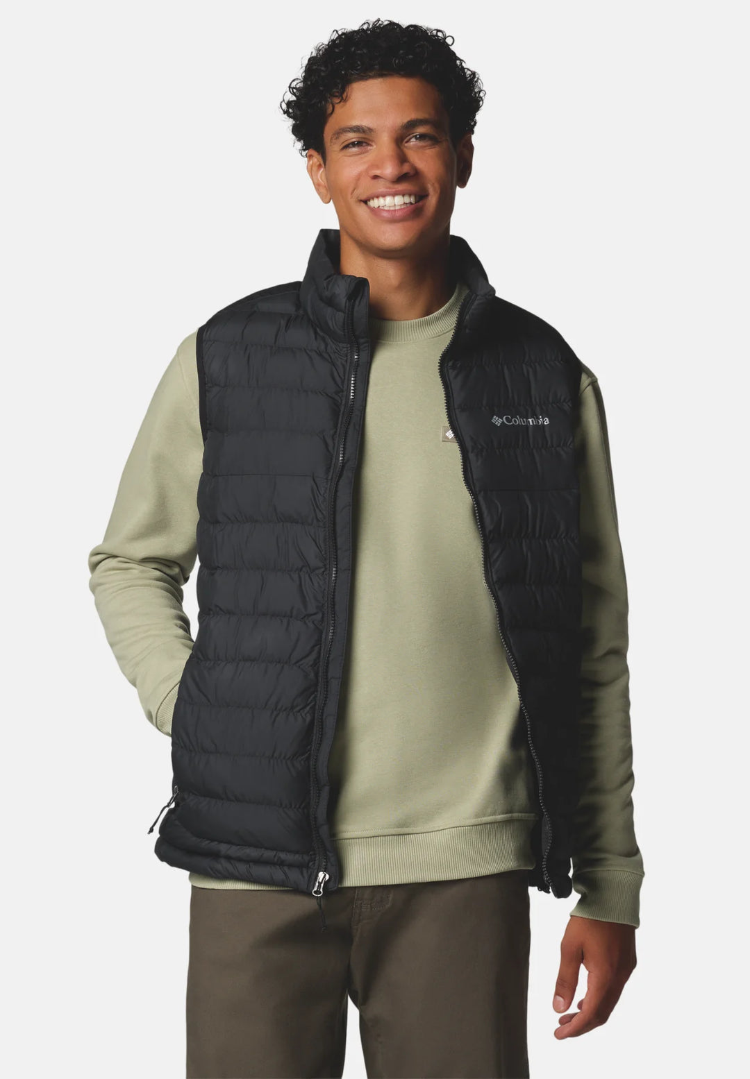 Men's Columbia Insulated Vest Black –1