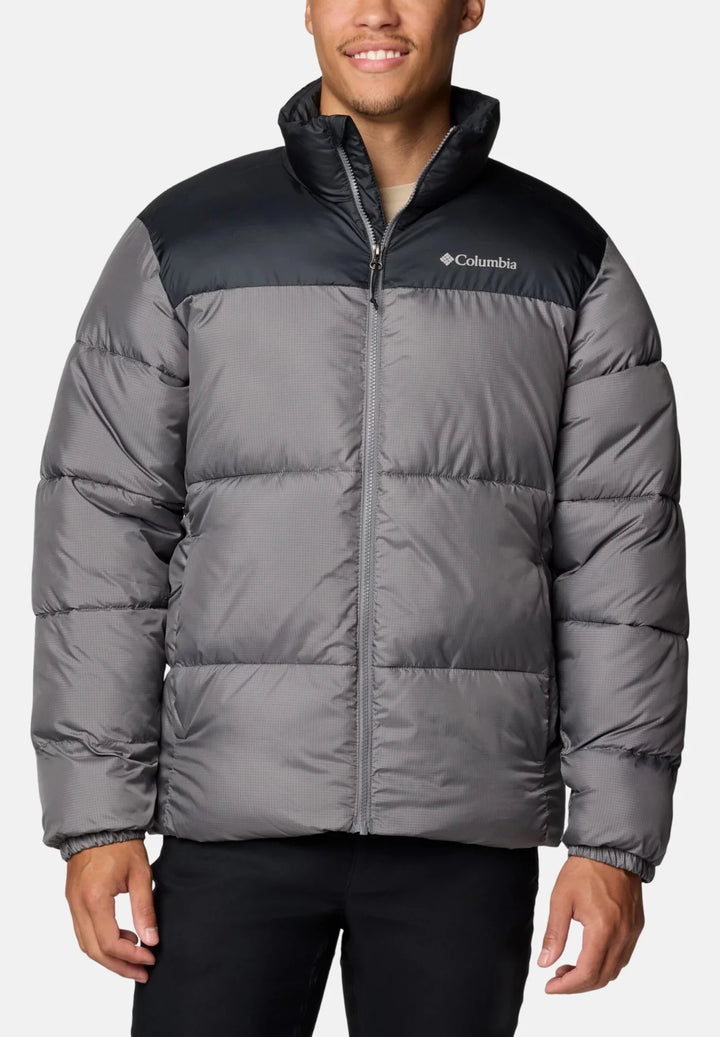 Columbia Puffect III Puffer Jacket | City Grey, Black