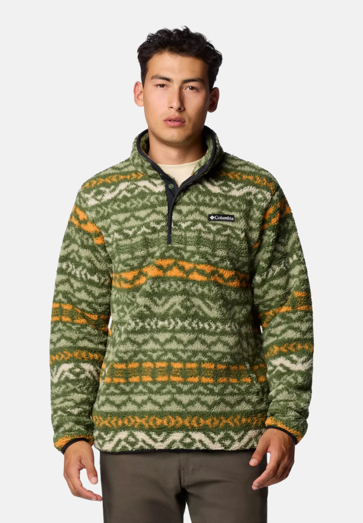 Columbia Rugged Ridge™ Half Snap Fleece | Canteen Madras Multi