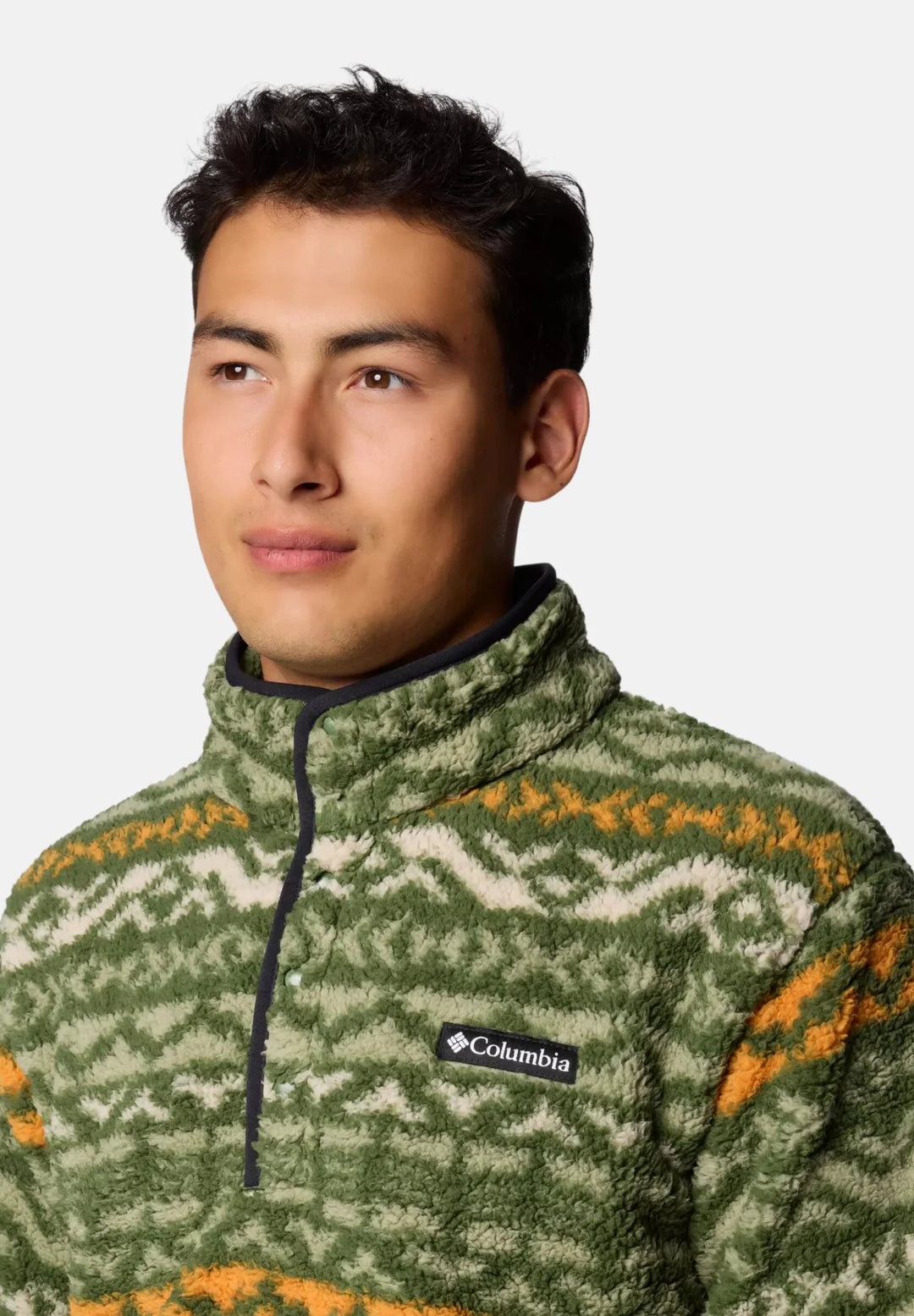 Columbia Rugged Ridge™ Half Snap Fleece | Canteen Madras Multi