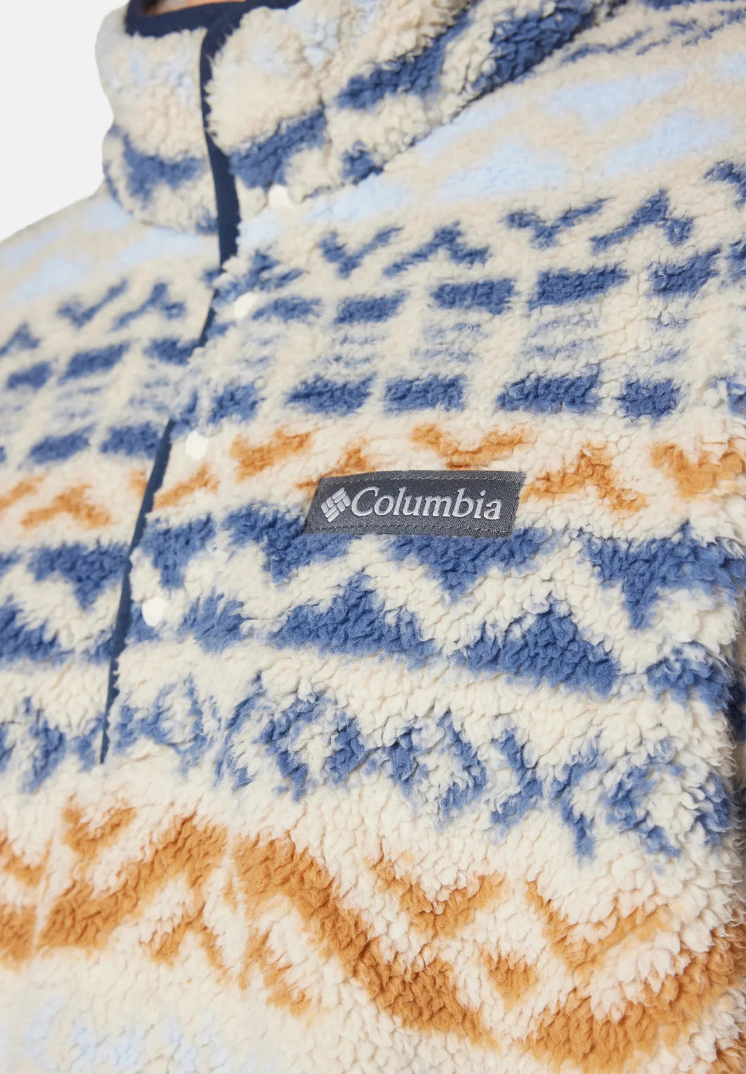 Columbia Rugged Ridge™ Half Snap Fleece | Dark Stone, Dark Mtn Madras Multi