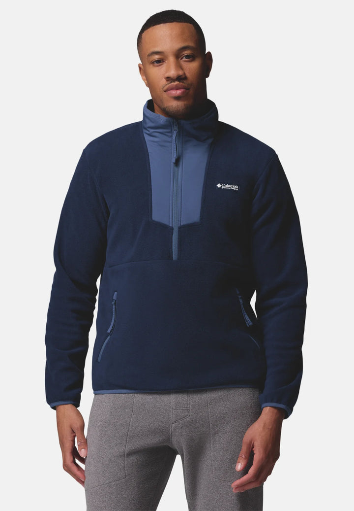 Columbia Sequoia Grove™ Half Zip Fleece Top | Collegiate Navy