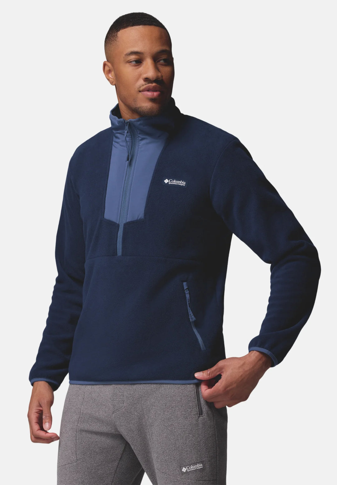 Columbia Sequoia Grove™ Half Zip Fleece Top | Collegiate Navy