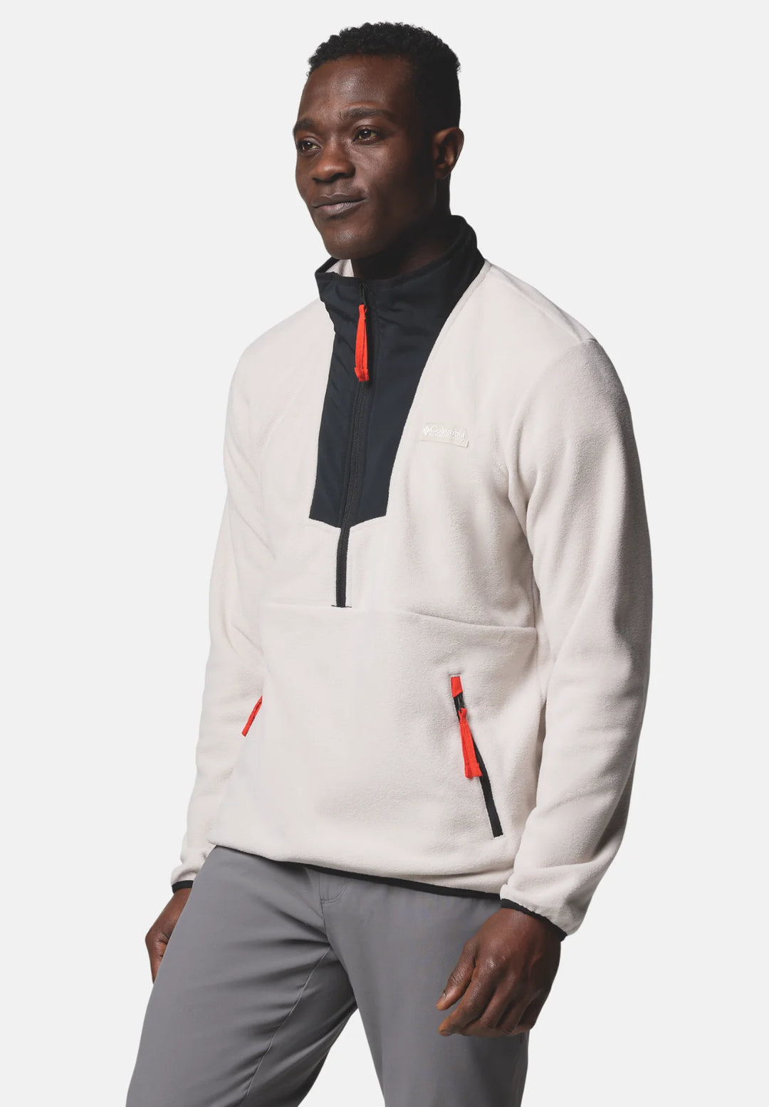 Columbia Sequoia Grove™ Half Zip Fleece Top | Dark Stone, Black