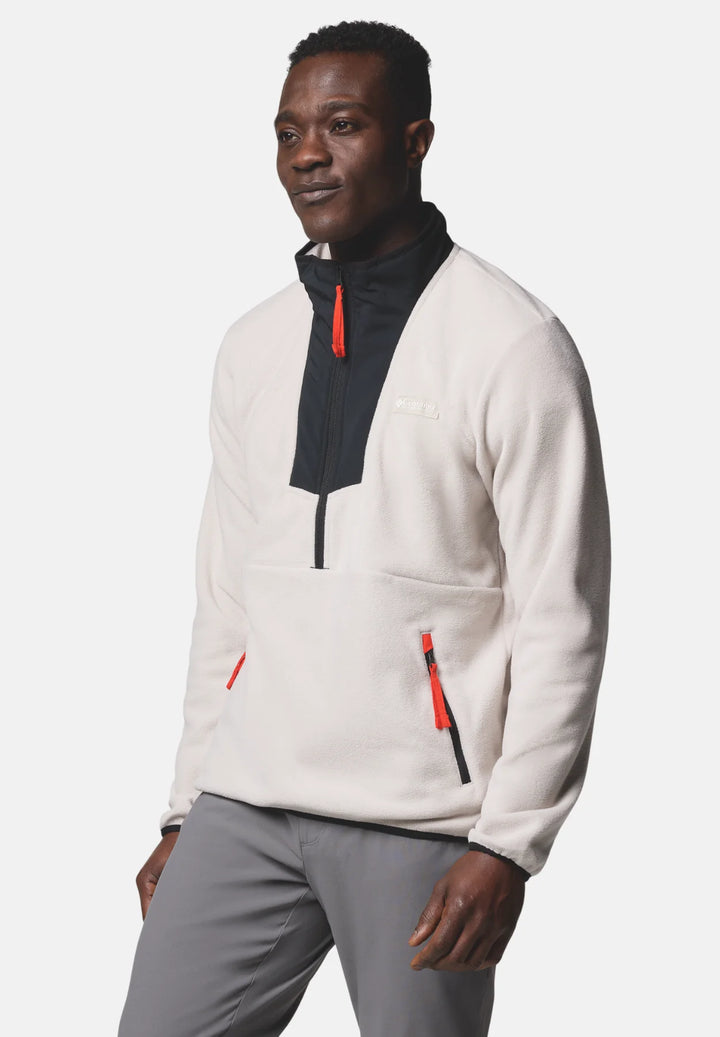 Columbia Sequoia Grove™ Half Zip Fleece Top | Dark Stone, Black
