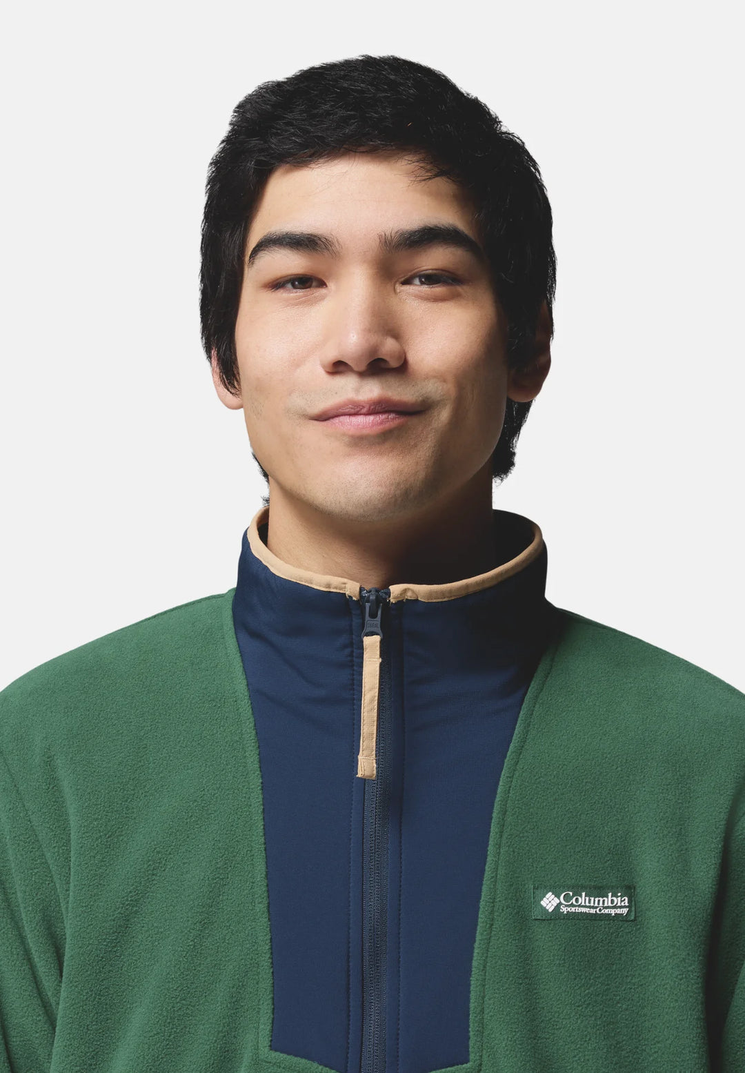 Columbia Sequoia Grove™ Half Zip Fleece Top | Rain Forest, Navy