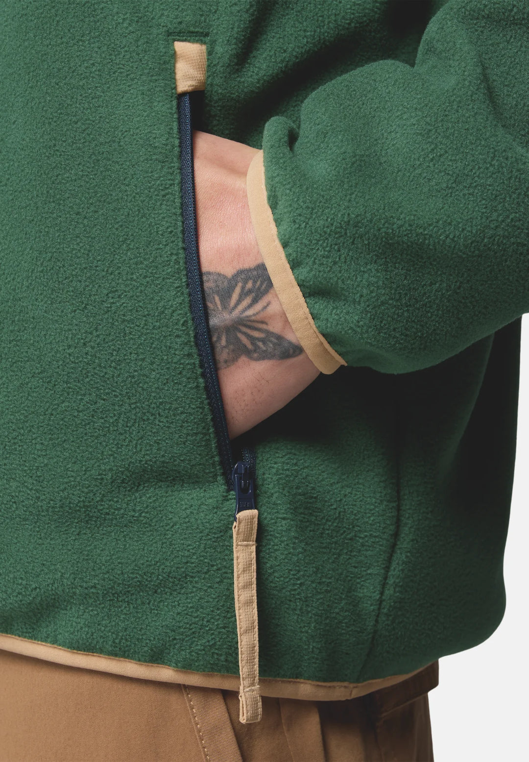 Columbia Sequoia Grove™ Half Zip Fleece Top | Rain Forest, Navy