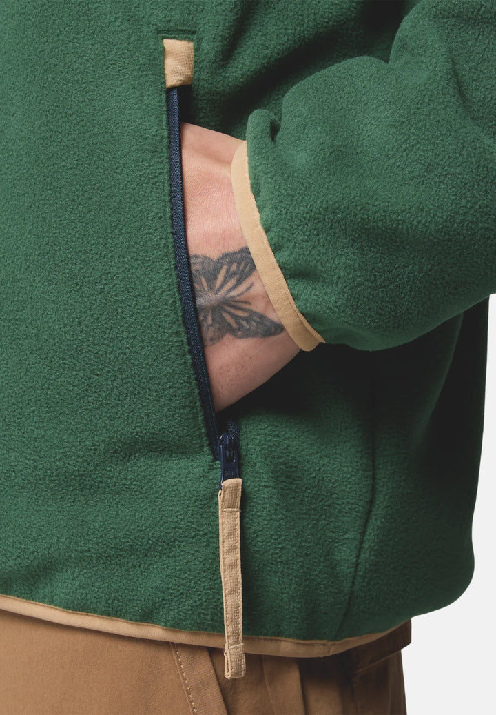 Columbia Sequoia Grove™ Half Zip Fleece Top | Rain Forest, Navy