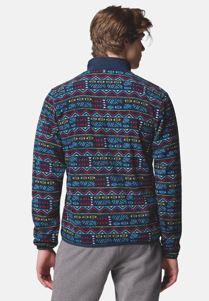 Columbia Sequoia Grove™ Printed Full Zip Fleece Jacket | Collegiate Navy