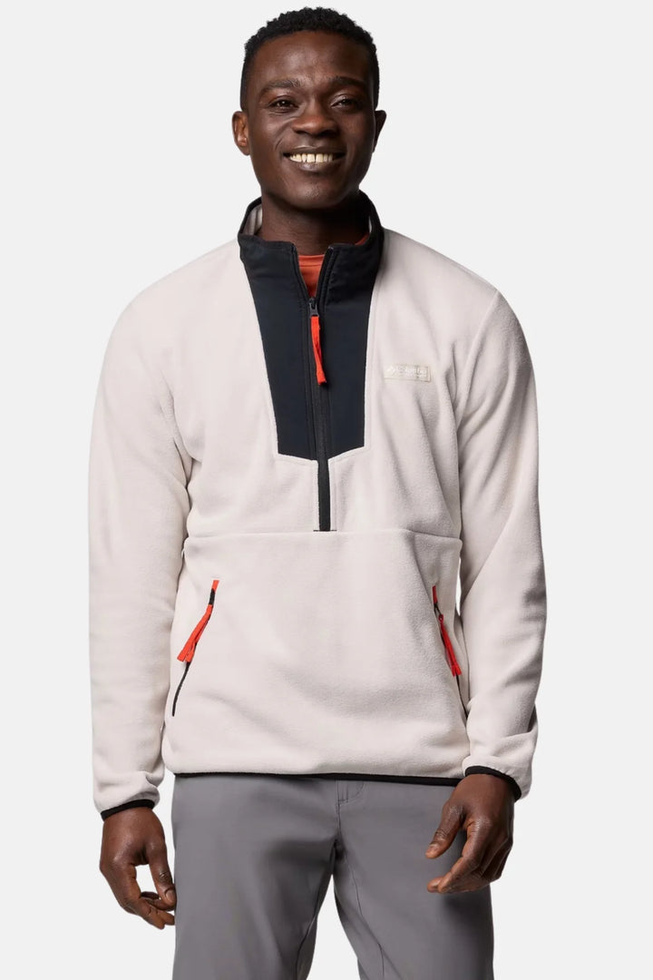 Columbia Sequoia Grove™ half-zip Fleece Top | Dark Stone, Black