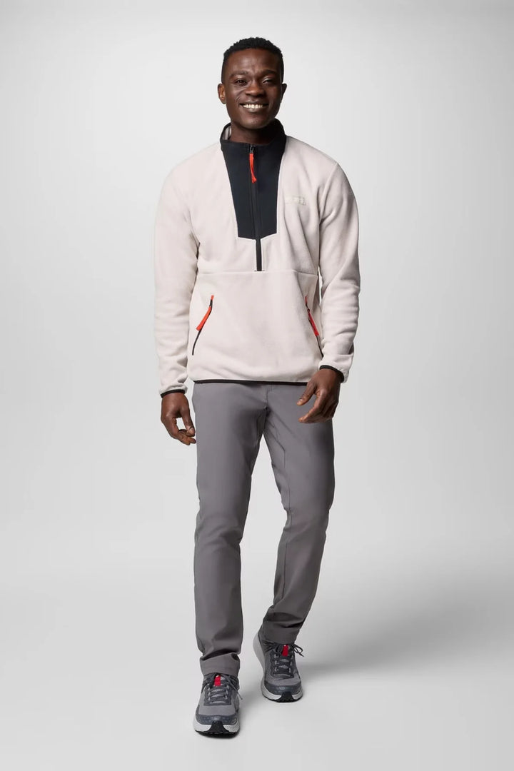 Columbia Sequoia Grove™ half-zip Fleece Top | Dark Stone, Black