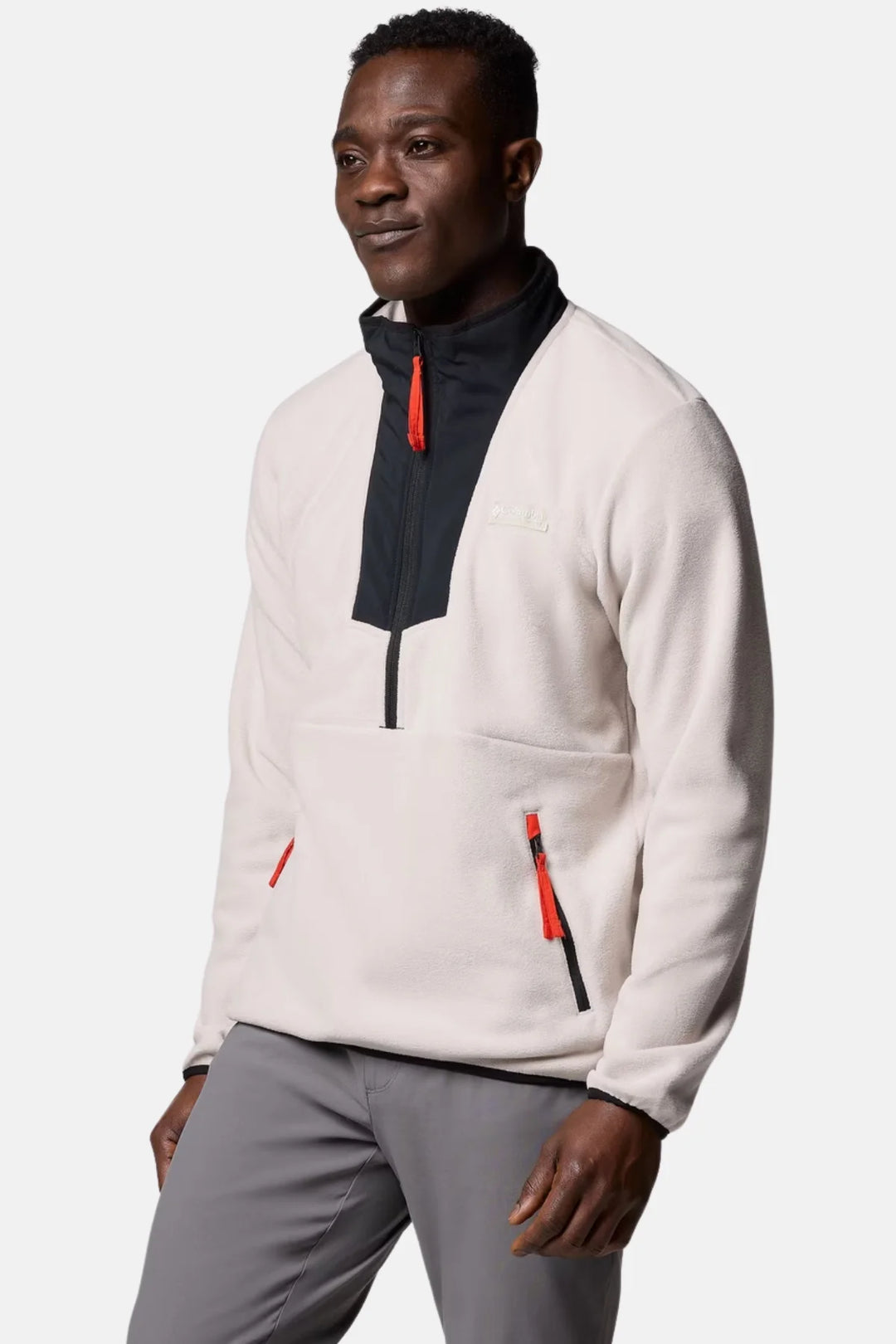 Columbia Sequoia Grove™ half-zip Fleece Top | Dark Stone, Black