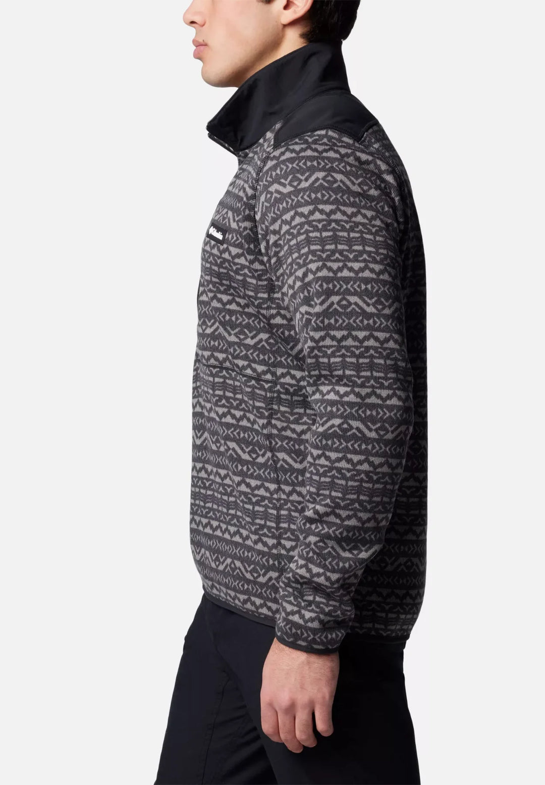 Columbia Sweater Weather Half Zip Fleece Top | Shark Madras Tonal