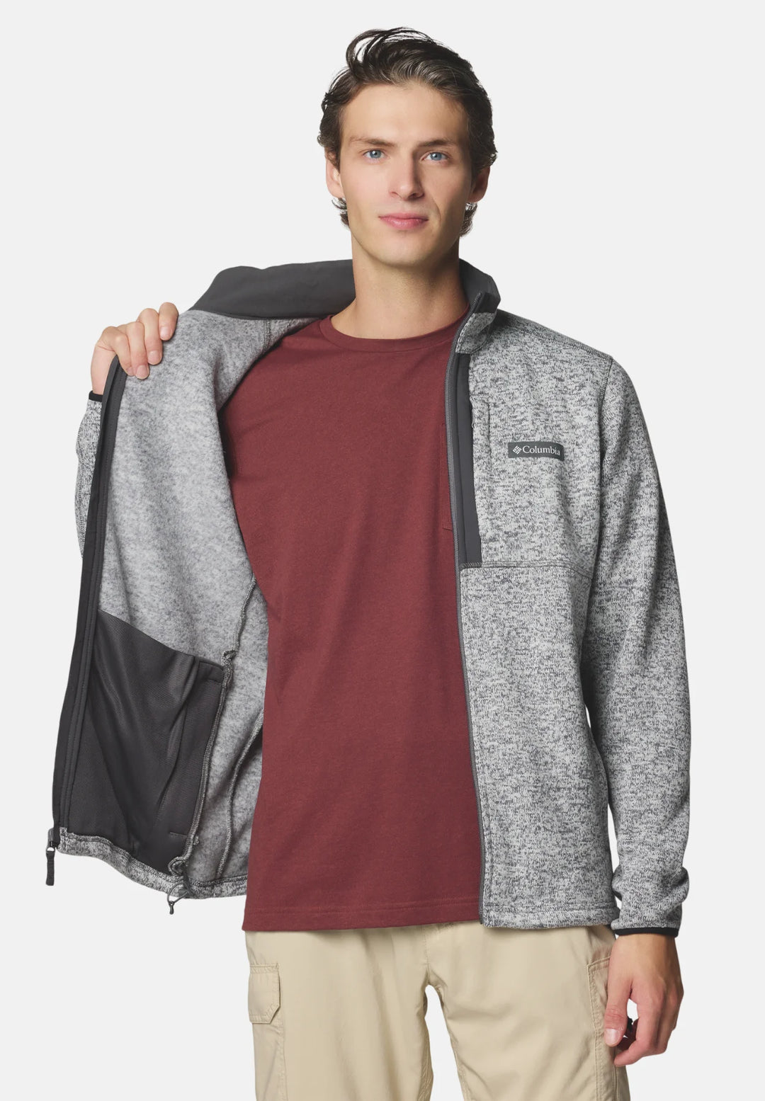 Columbia Sweater Weather™ Fleece Jacket | City Grey Heather