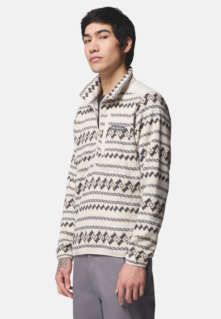 Columbia Sweater Weather™ Half Zip Fleece Top | Dark Stone KnitKnot
