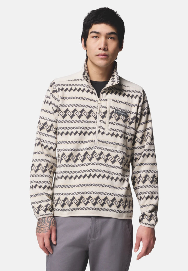 Columbia Sweater Weather™ Half Zip Fleece Top | Dark Stone KnitKnot