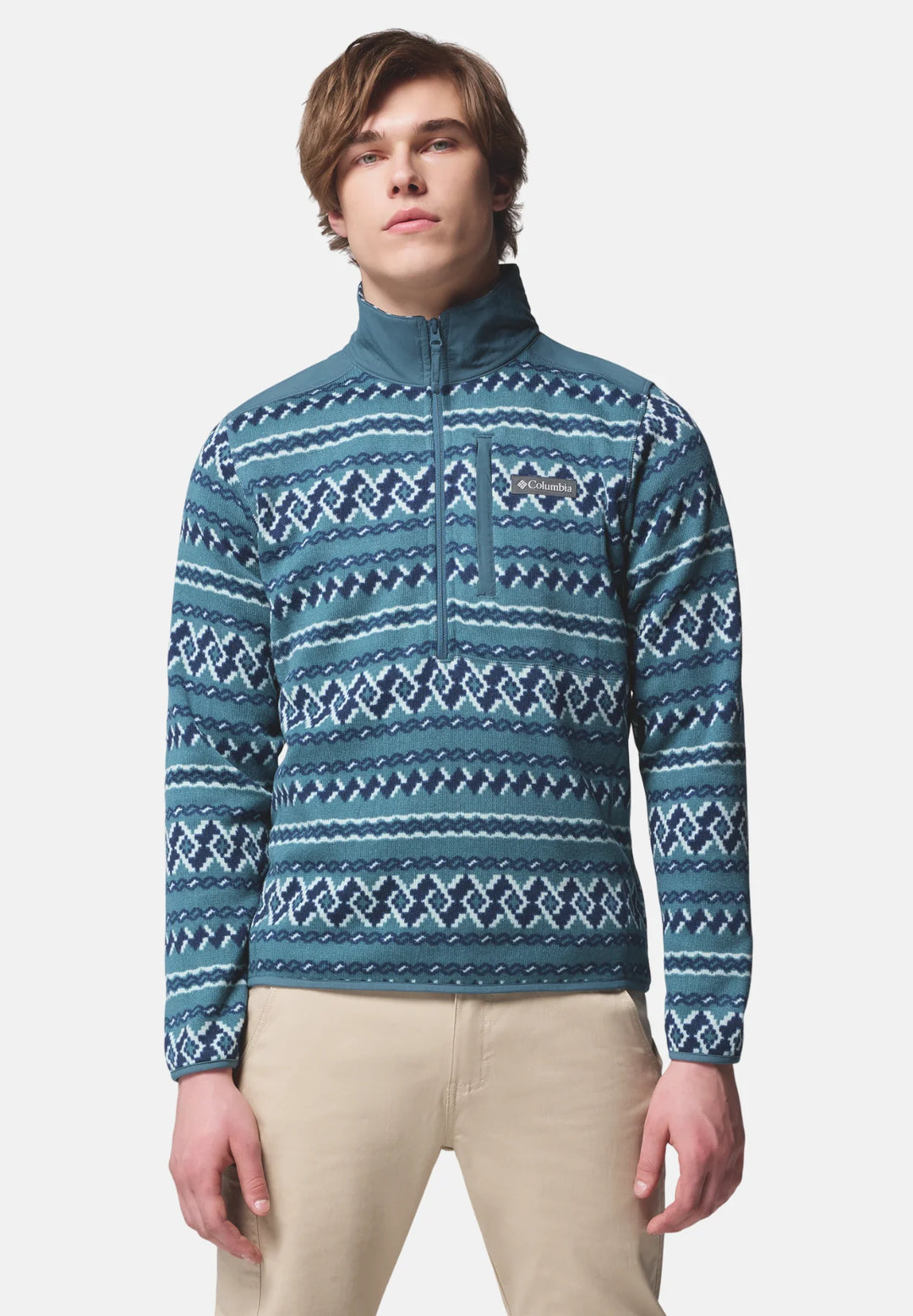 Columbia Sweater Weather™ Half Zip Fleece Top | Everblue KnitKnot