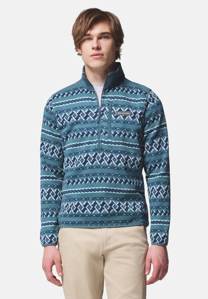 Columbia Sweater Weather™ Half Zip Fleece Top | Everblue KnitKnot