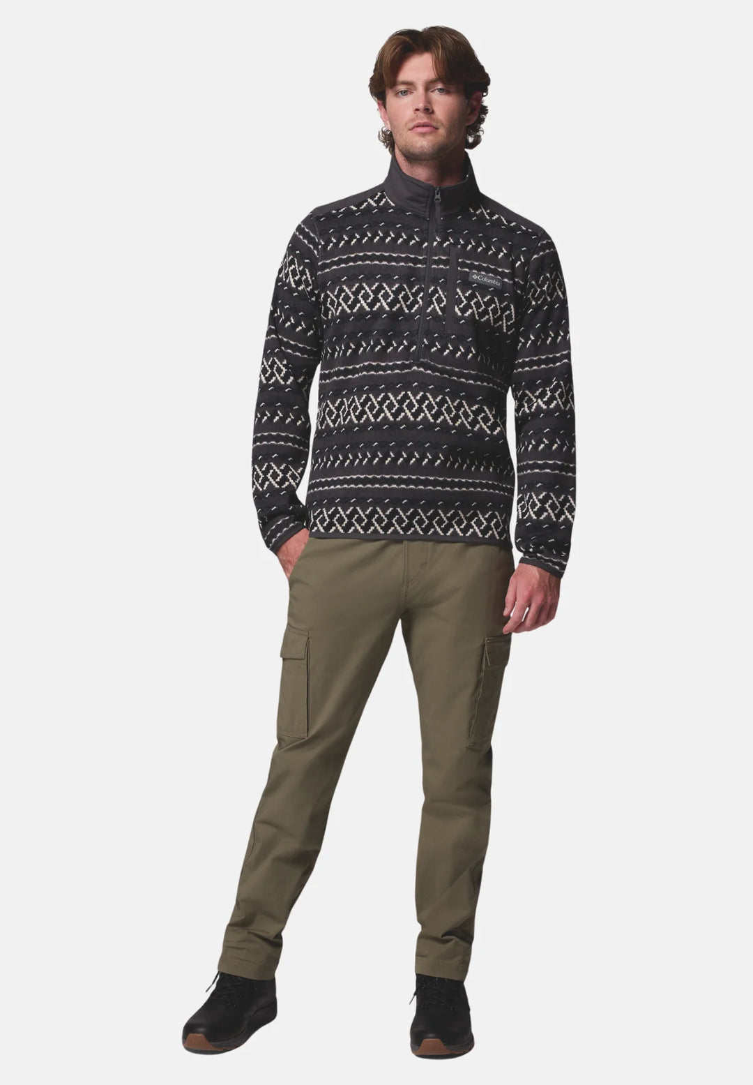 Columbia Sweater Weather™ Half Zip Fleece Top | Shark KnitKnot