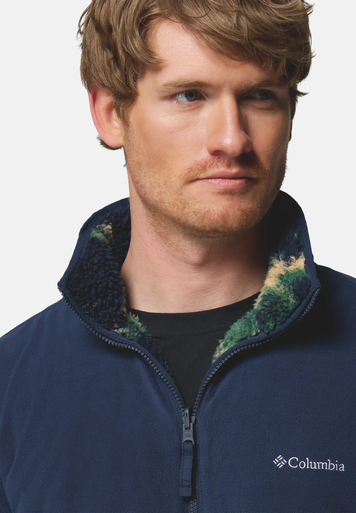 Columbia Winter Pass™ Reversible Fleece Jacket | Collegiate Navy