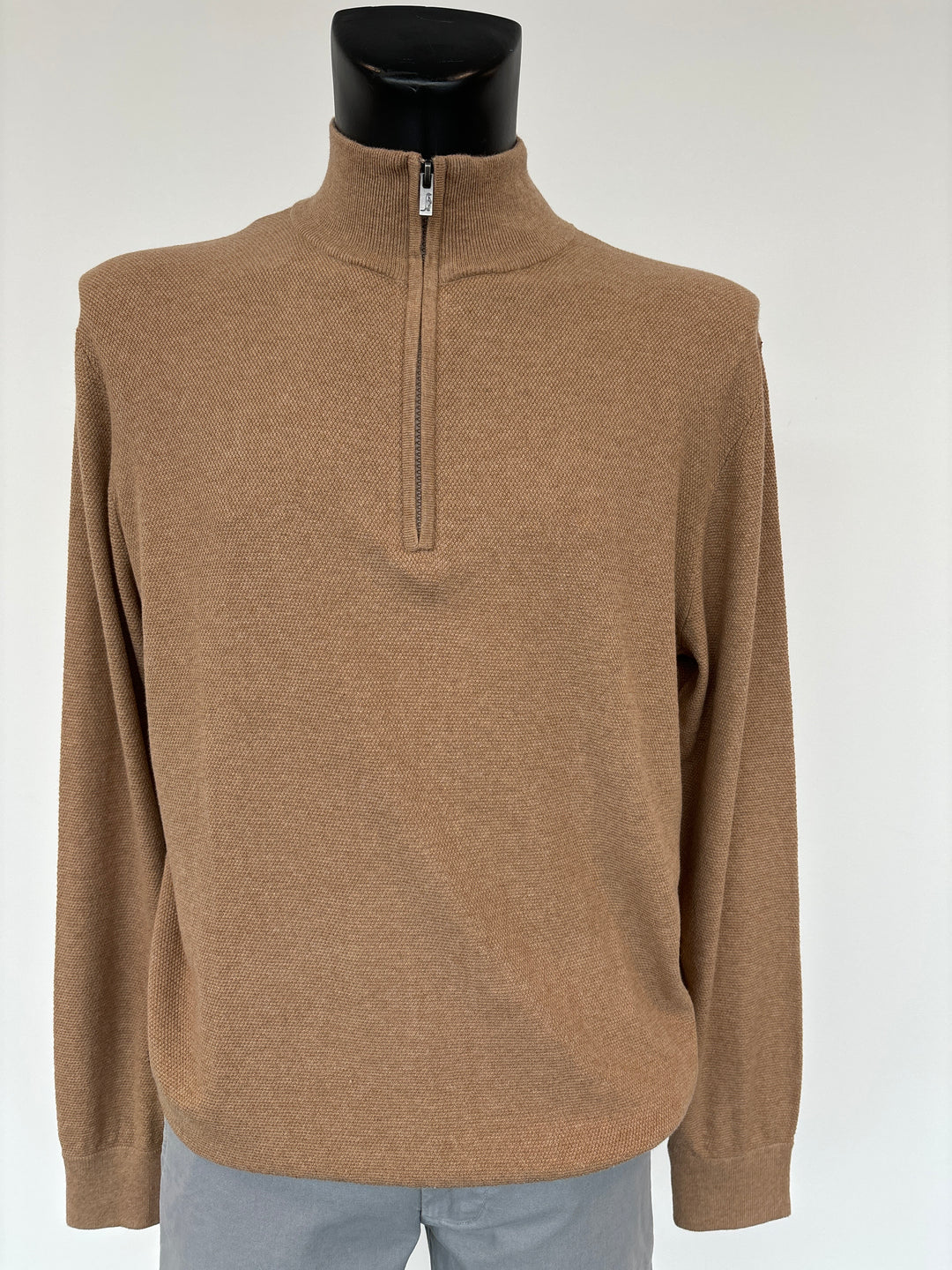 6th Sense 1/4 zip Jumper | Smart | Demerara