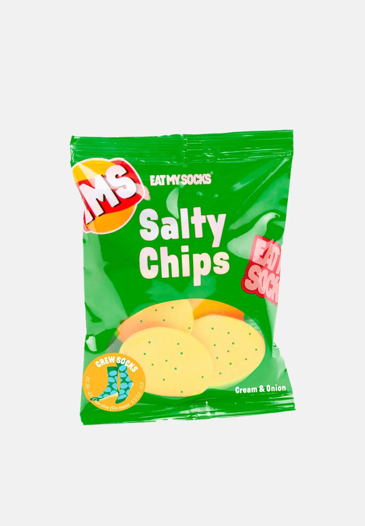 Eat My Socks | Salty Chips Cream & Onion