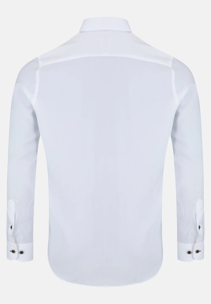 Gilded Gentlemen BD Lyocell Shirt | White