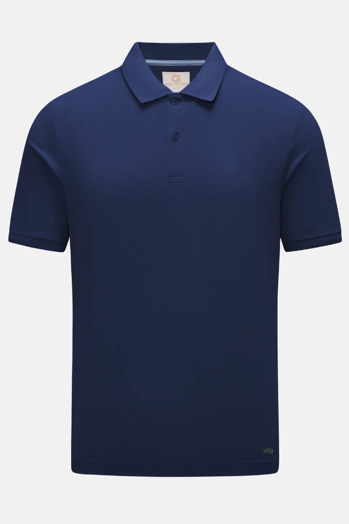 Gilded Gentlemen Polo Shirt | Believe | Dress Blue