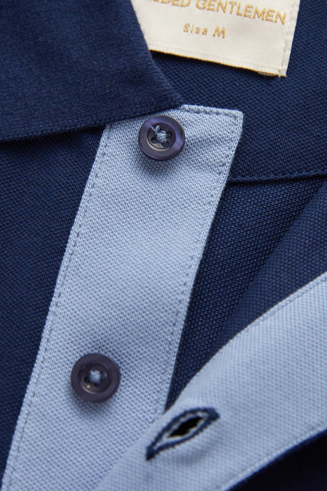 Gilded Gentlemen Polo Shirt | Believe | Dress Blue