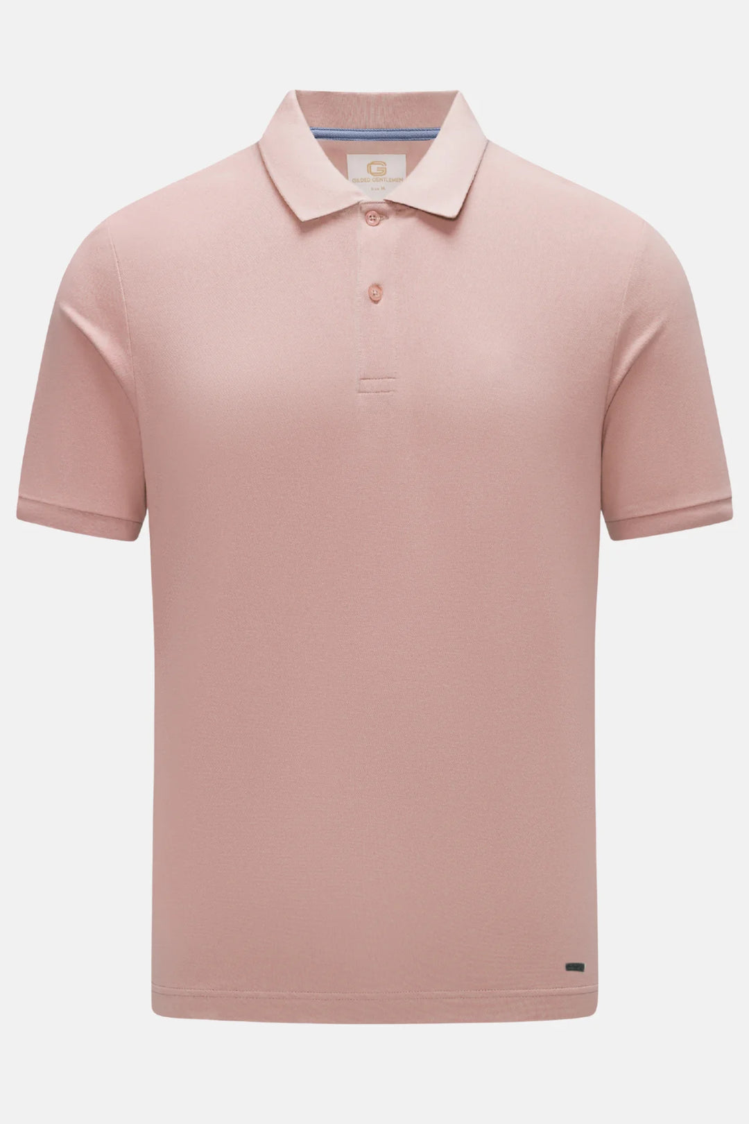 Gilded Gentlemen Polo Shirt | Believe | Pink