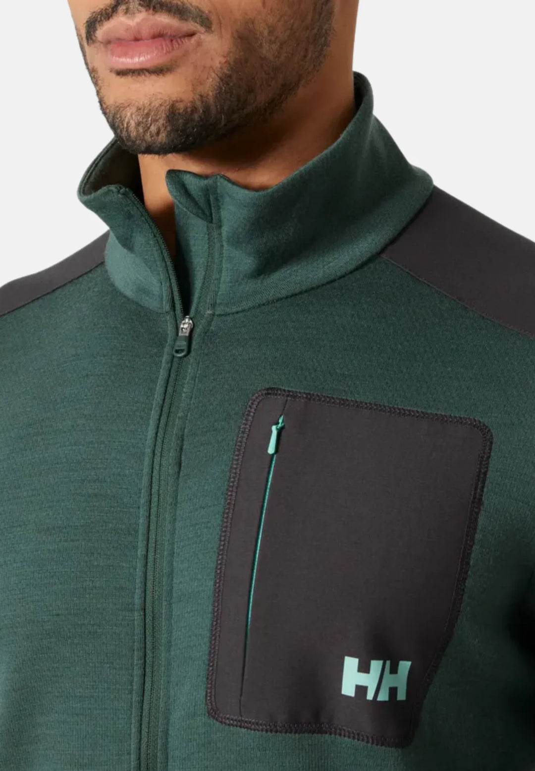 Helly Hansen LIFA® Merino Midlayer Jacket | Jungle Green