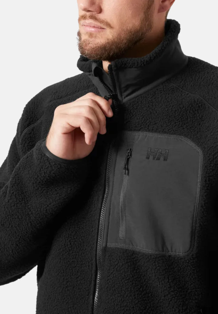 Helly Hansen Panorama Pile Fleece Block Jacket | Black