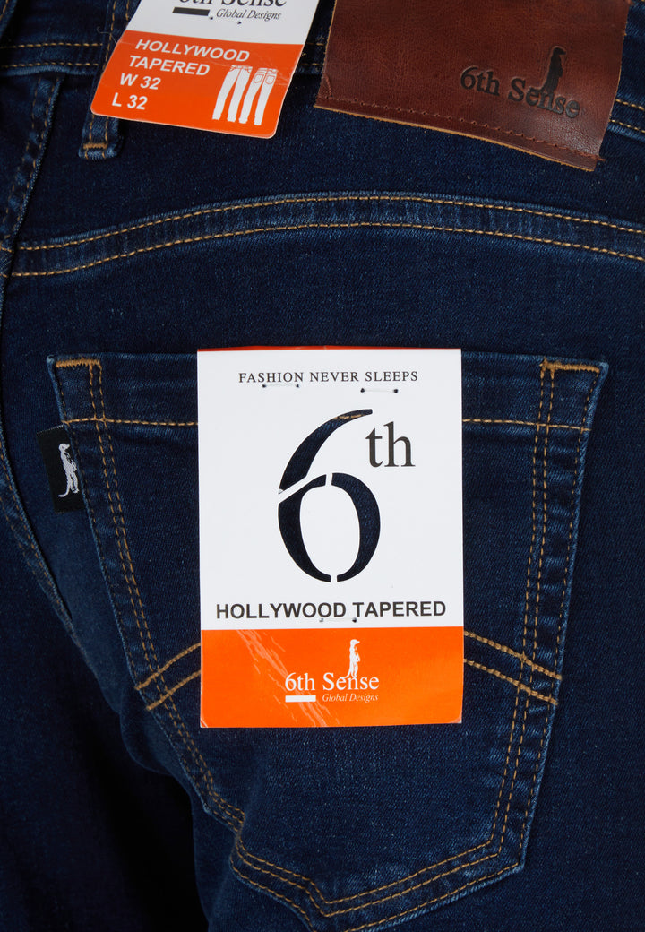 6th Sense Jeans | Tapered straight-leg | Hollywood | Blue/Black
