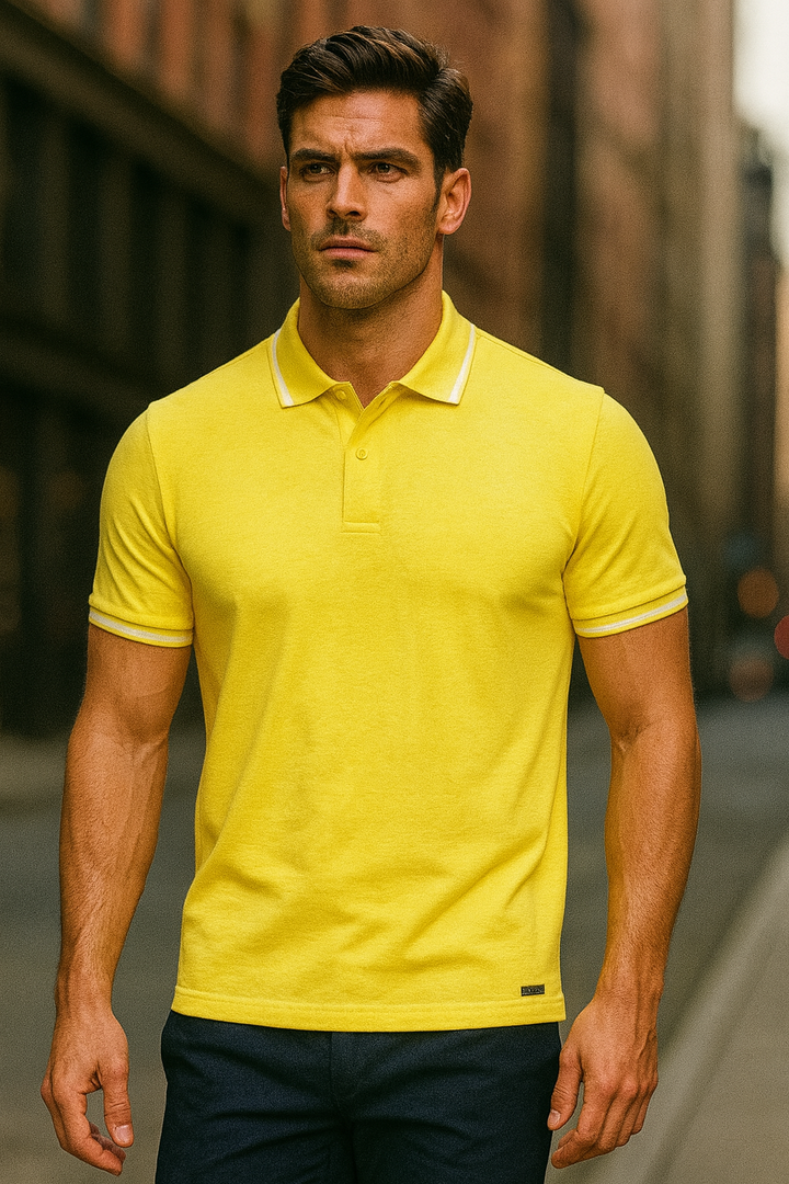6th Sense Polo Shirt | Nova | Gold