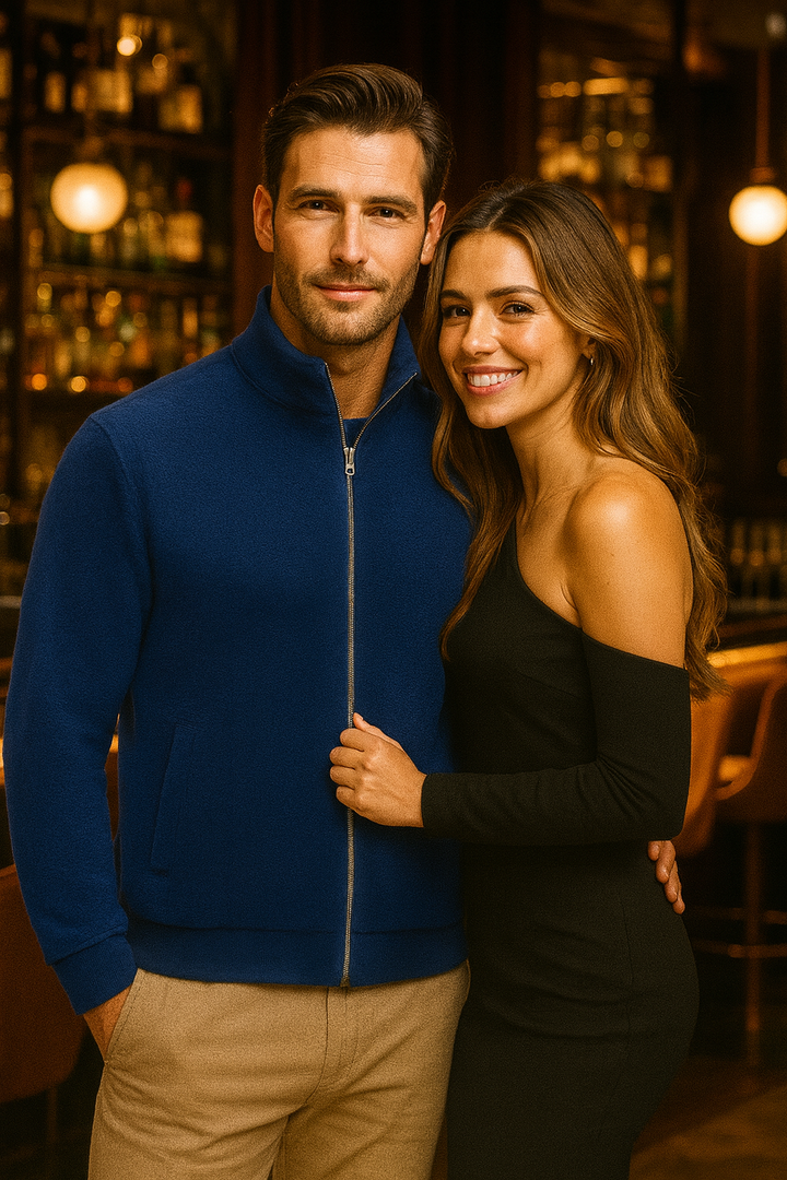 6th Sense Everest full-zip Fleece | Dress Blue