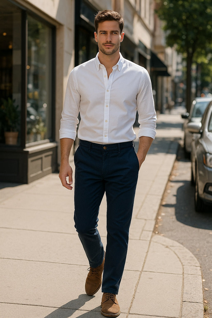 Rivet & Denim Metro Chinos | Navy